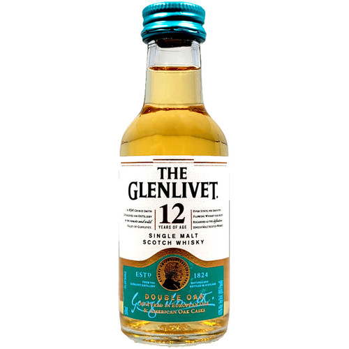 The Glenlivet 12 Year Single Malt Scotch Whisky 50ml