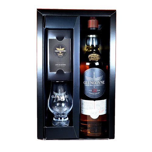 Glengoyne 12 Year Highland Single Malt Whisky Gift Pack With Glass