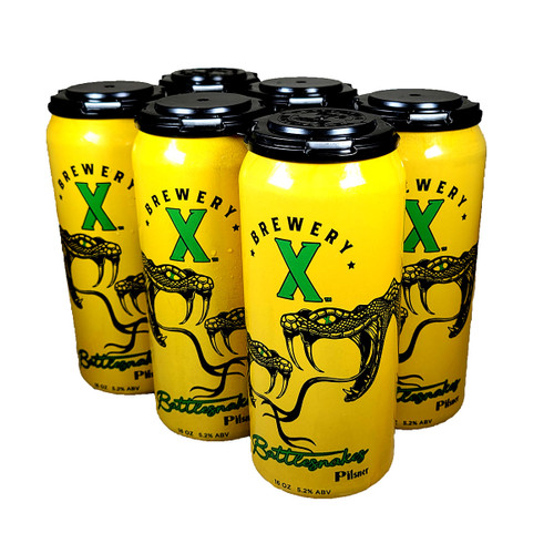 Brewery X Battlesnakes Pilsner 6-Pack Can