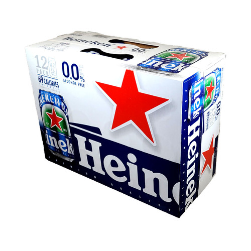 Heineken 0.0 Non Alcoholic Lager 12-Pack Can