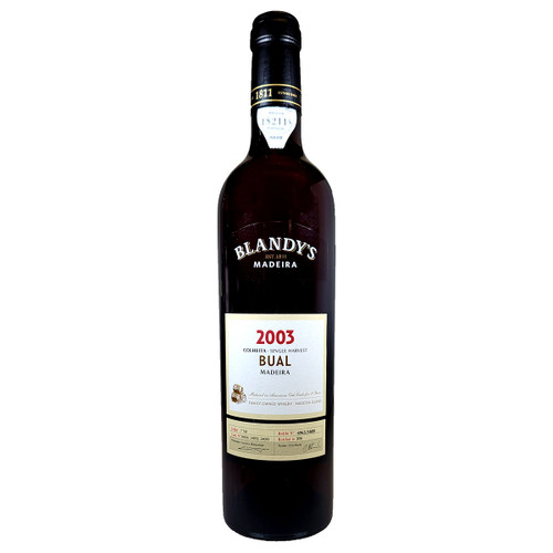 Blandy's 2003 Bual Madeira 500ml