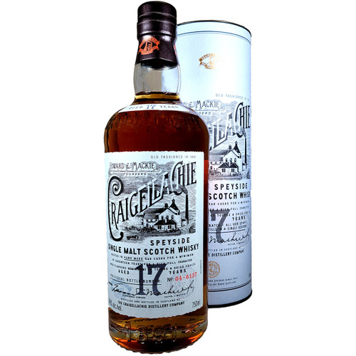 Craigellachie 17 Year Speyside Single Malt Scotch Whisky