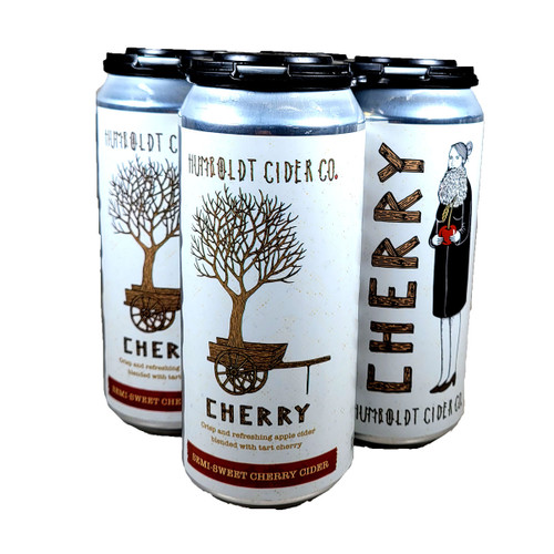 Humboldt Cherry Semi-Sweet Cider 4-Pack Can