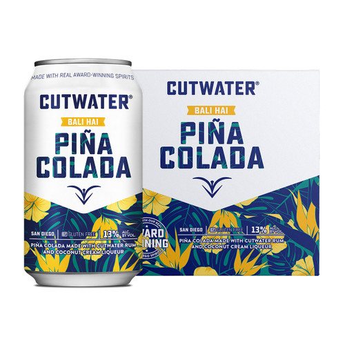 Cutwater Pina Colada Ready-To-Drink 4-Pack Can
