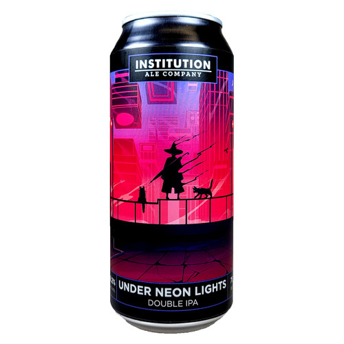 Institution Under Neon Lights Double IPA Can