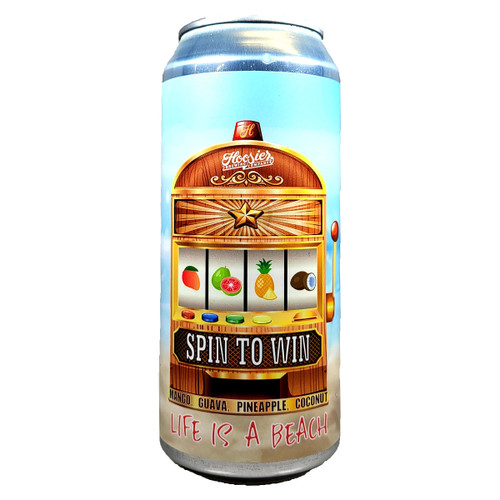 Hoosier Spin To Win Life Is A Beach Fruited Sour Ale Can