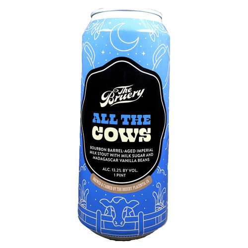 The Bruery All The Cows Bourbon Barrel-Aged Imperial Milk Stout Can