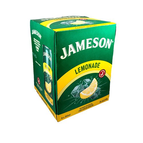 Jameson Ginger & Lime Ready-To-Drink 4-Pack Can