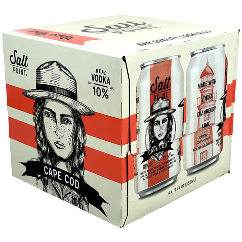 Salt Point Cape Cod Ready-To-Drink Cocktail 4-Pack Can