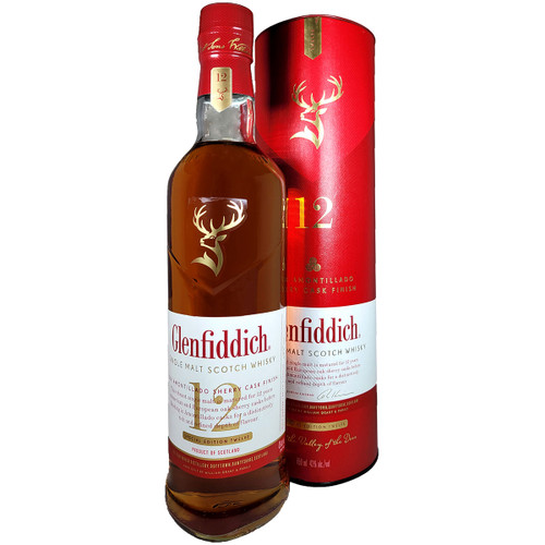 Glenfiddich 12 Year Sherry Cask Scotch Whisky