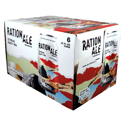 RationAle Non-Alcoholic Citrus Hazy IPA 6-Pack Can