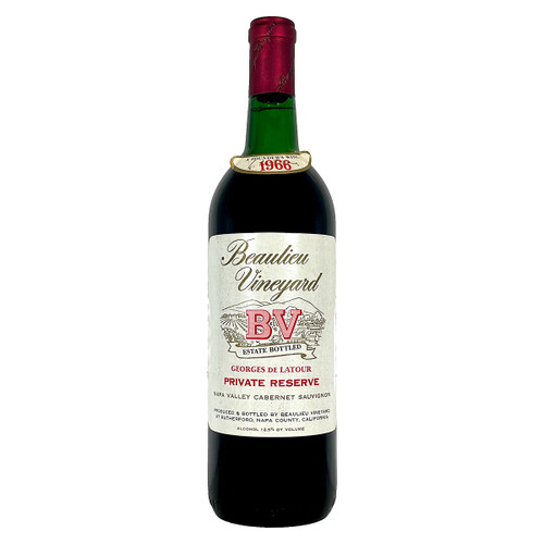 Beaulieu Vineyard 1966 Georges Latour Private Reserve Cabernet