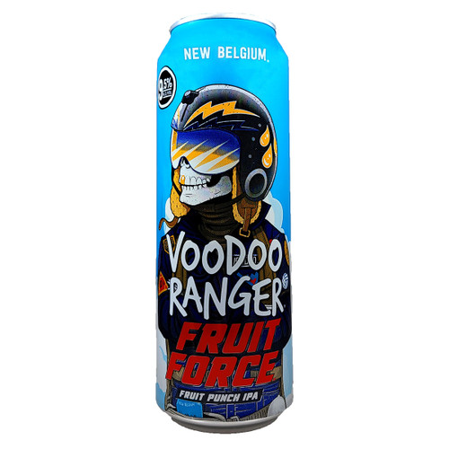 New Belgium Voodoo Ranger Fruit Force Fruit Punch IPA 19.2oz Can