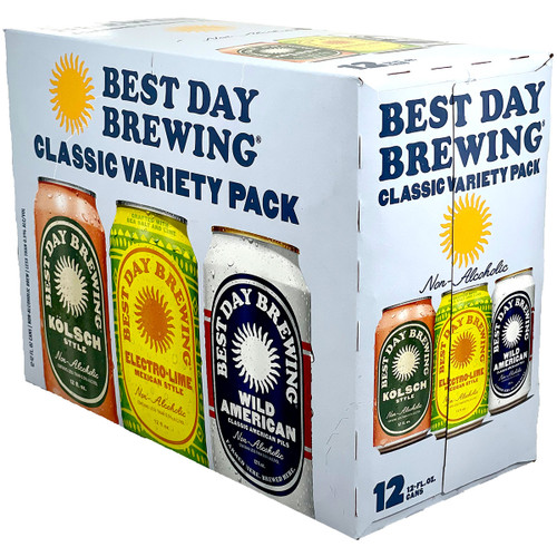 Best Day Non-Alcoholic Variety 12-Pack Can