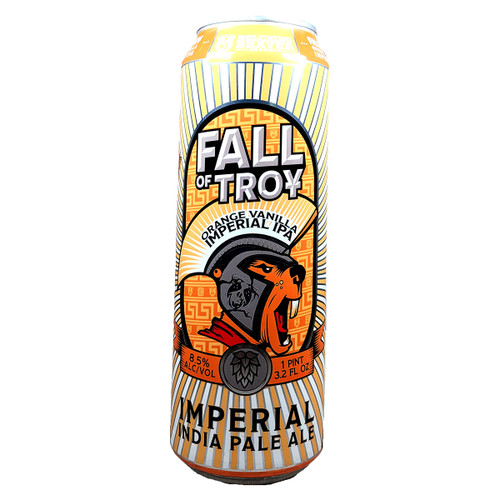 Belching Beaver Fall Of Troy Orange Vanilla Imperial IPA 19.2oz Can