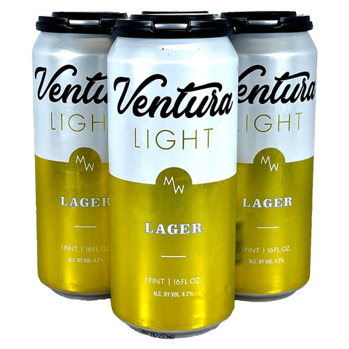 MadeWest Ventura Light Lager 4-Pack Can