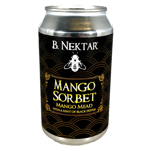 B. Nektar Mango Sorbet Mango Mead Can