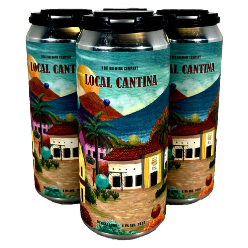 8 Bit Local Cantina Mexican Lager 4-Pack Can