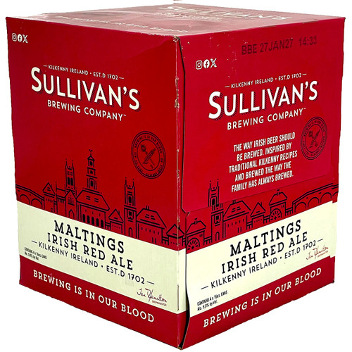 Sullivan's Maltings Irish Ale 4-Pack Can
