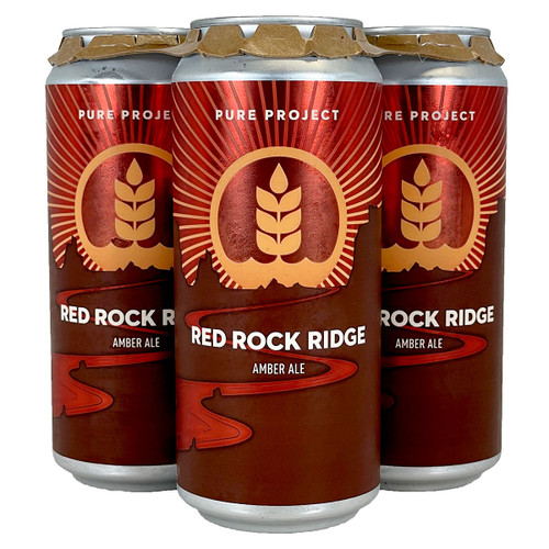 Pure Project Red Rock Ridge Amber Ale 4-Pack Can