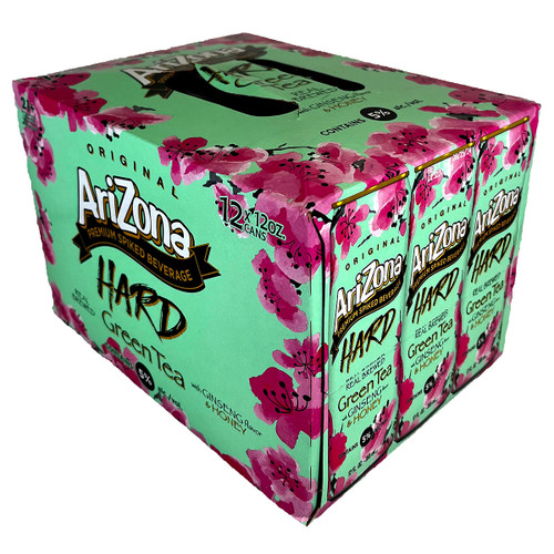 Arizona - Hard Green Tea 12PK CANS