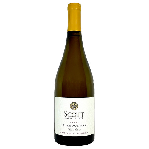 Scott Family Estate 2021 Arroyo Seco Dijon Clone Chardonnay