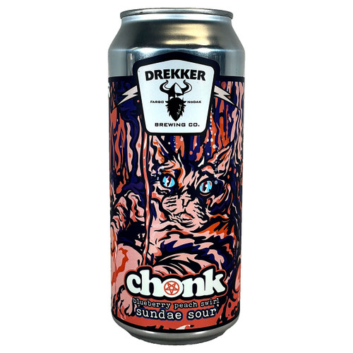 Drekker Chonk Blueberry Peach Swirl Sundae Sour Can