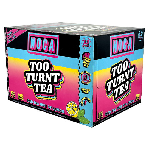 NOCA Too Turnt Tea 12-Pack Can