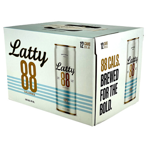 Latitude 33 Latty 88 Light Lager 12-Pack Can