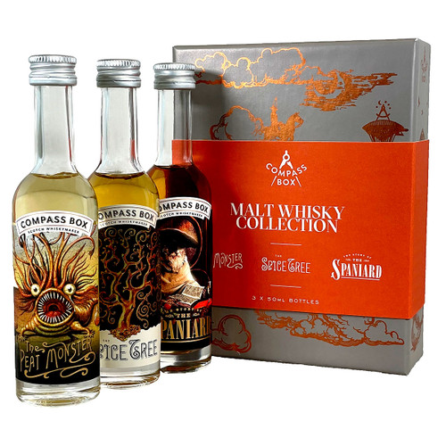 Compass Box Malt Whisky Collection 3-Pack 50ml