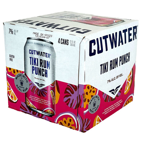 Cutwater Bali Hai Tiki Rum Punch 4-Pack Can
