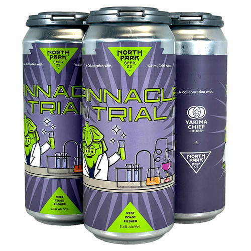 North Park Pinnacle Trial West Coast Pilsner 4-Pack Can