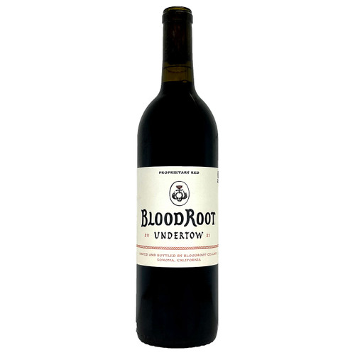 BloodRoot 2021 Undertow Sonoma County Proprietary Red Blend