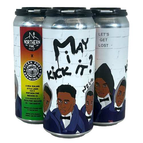 Northern Pine / Pizza Port May I Kick It? NZ Lager 4-Pack Can
