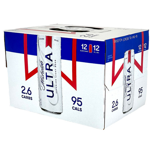 Michelob Ultra Superior Light Beer 12-Pack Can