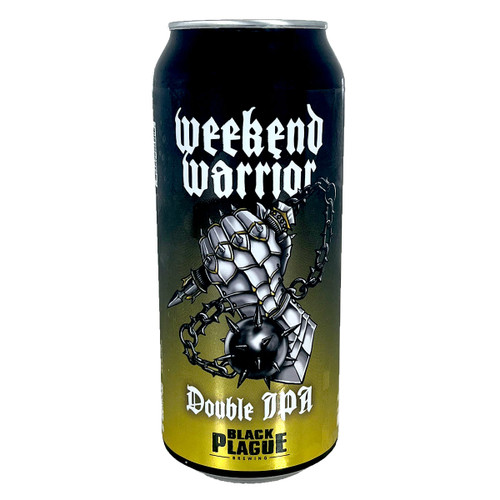 Black Plague Weekend Warrior Double IPA Can