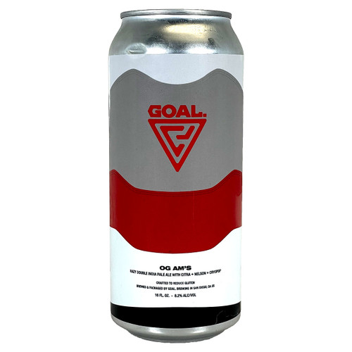 GOAL. OG AM's Hazy Double IPA Can