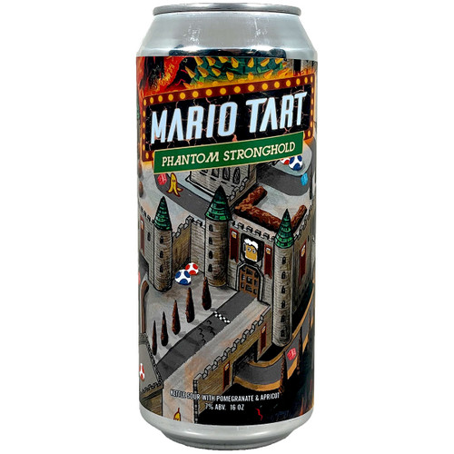 8 Bit Mario Tart Phantom Stronghold Sour Ale Can