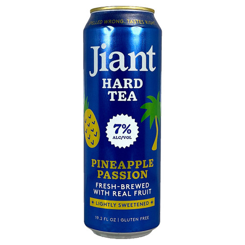 Jiant Hard Tea Pineapple Passion 19.2oz Can