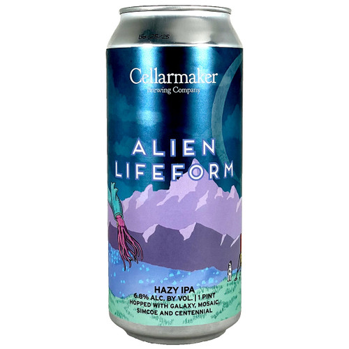 Cellarmaker Alien Lifeform Hazy IPA Can