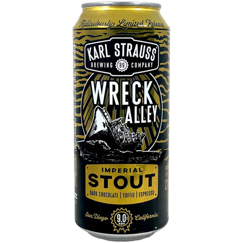 Karl Strauss Wreck Alley Imperial Stout Can