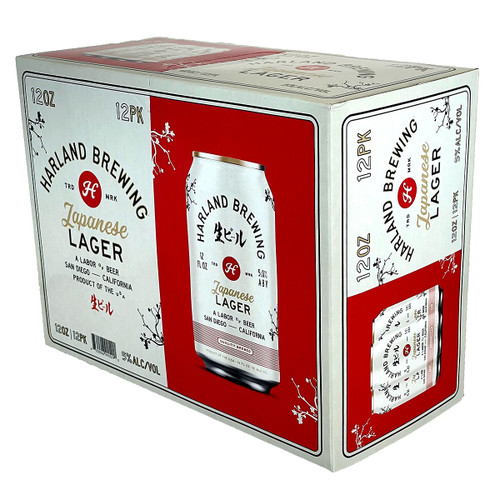 Harland Japanese Lager 12-Pack Can