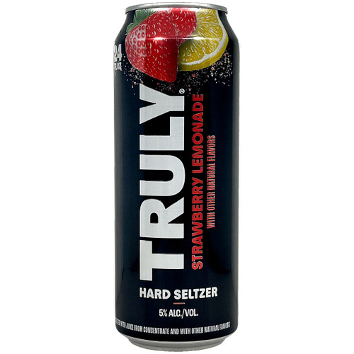 Truly Strawberry Lemonade Hard Seltzer 24oz Can