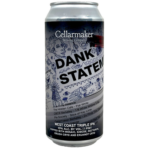 Cellarmaker Dank Statement West Coast Triple IPA Can