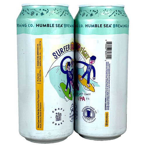 Humble Sea [+ Craft Coast / Burgeon] Surfer Slap Fight DDH West Coast IPA Can