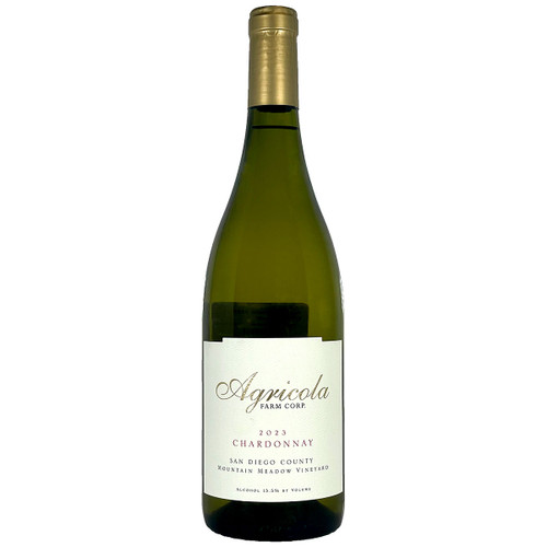 Agricola Farm Corp. 2023 Mountain Meadow Vineyard San Diego County Chardonnay