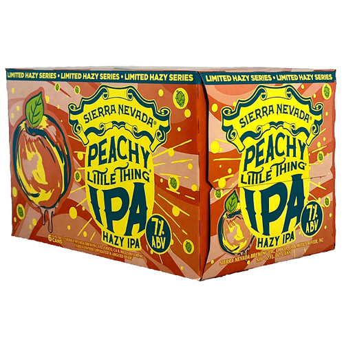 Sierra Nevada Peachy Little Thing Hazy IPA 6-Pack Can Sierra Nevada Peachy Little Thing Hazy IPA 6-Pack Can