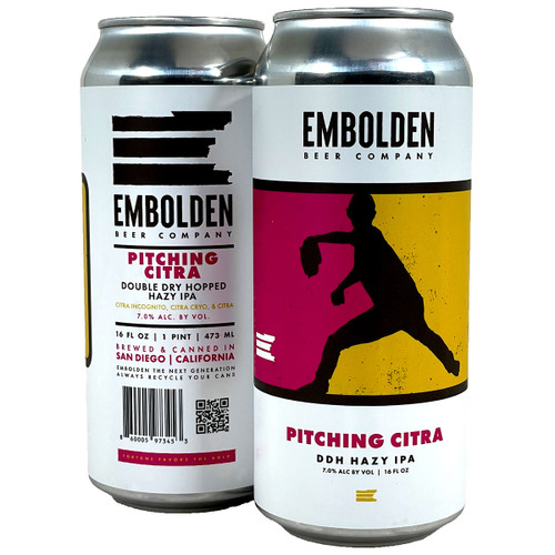 Embolden Pitching Citra DDH Hazy IPA Can