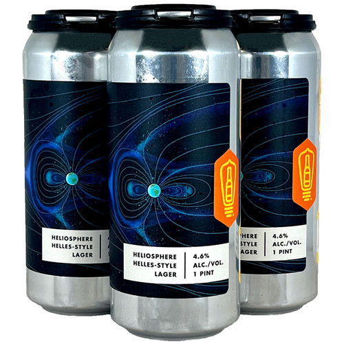 Bottle Logic Heliosphere Helles-Style Lager 4-Pack Can Bottle Logic Heliosphere Helles-Style Lager 4-Pack Can