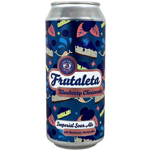 Casa Agria Frutaleta Blueberry Cheesecake Imperial Sour Ale Can Casa Agria Frutaleta Blueberry Cheesecake Imperial Sour Ale Can
